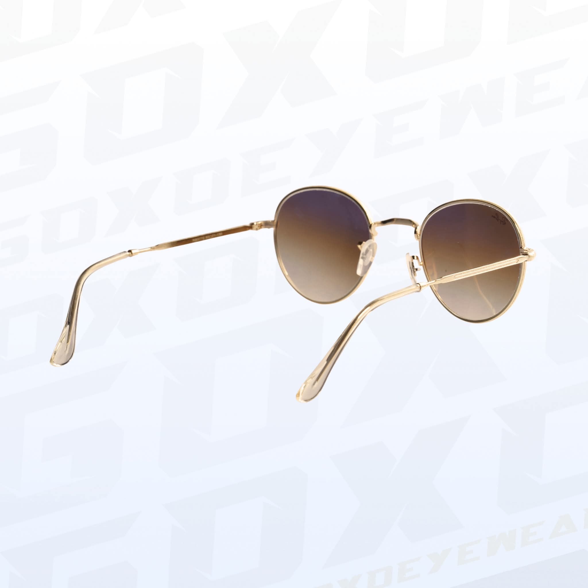 Glass lens round sunglass 310