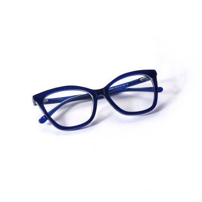 Cat eye blue frames 274