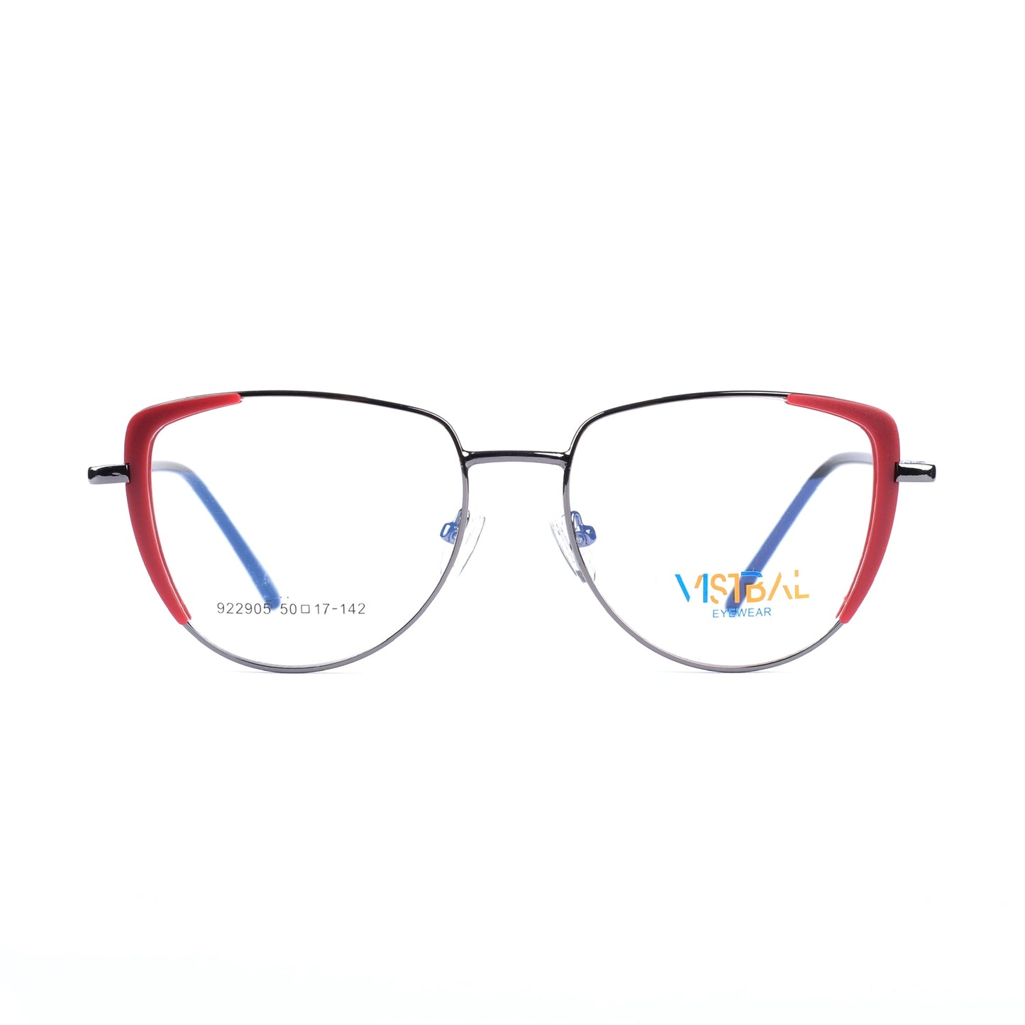 Ladies Eyeglasses Red Edge