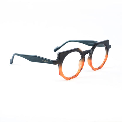 Acetate geo-hexa frames 332