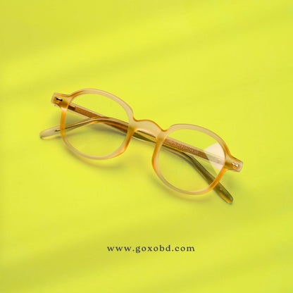 Eyeglasses-Matte Orange-B41