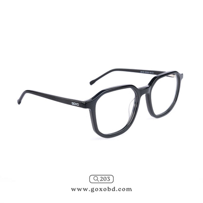 Acetate Premium Frames Black 203