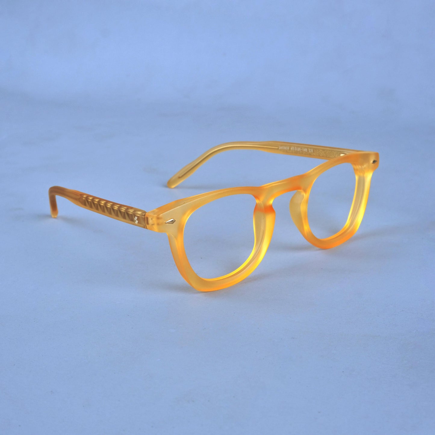 Eyeglasses-Orange Matte S