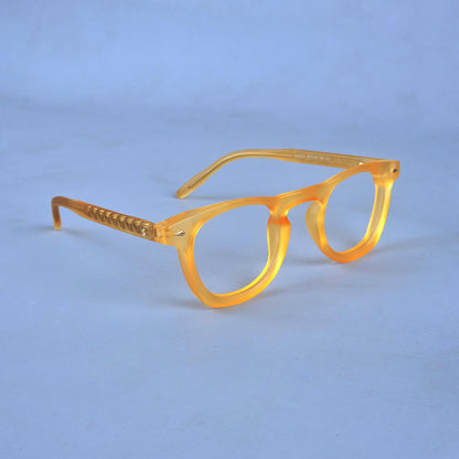 Eyeglasses-Orange Matte S