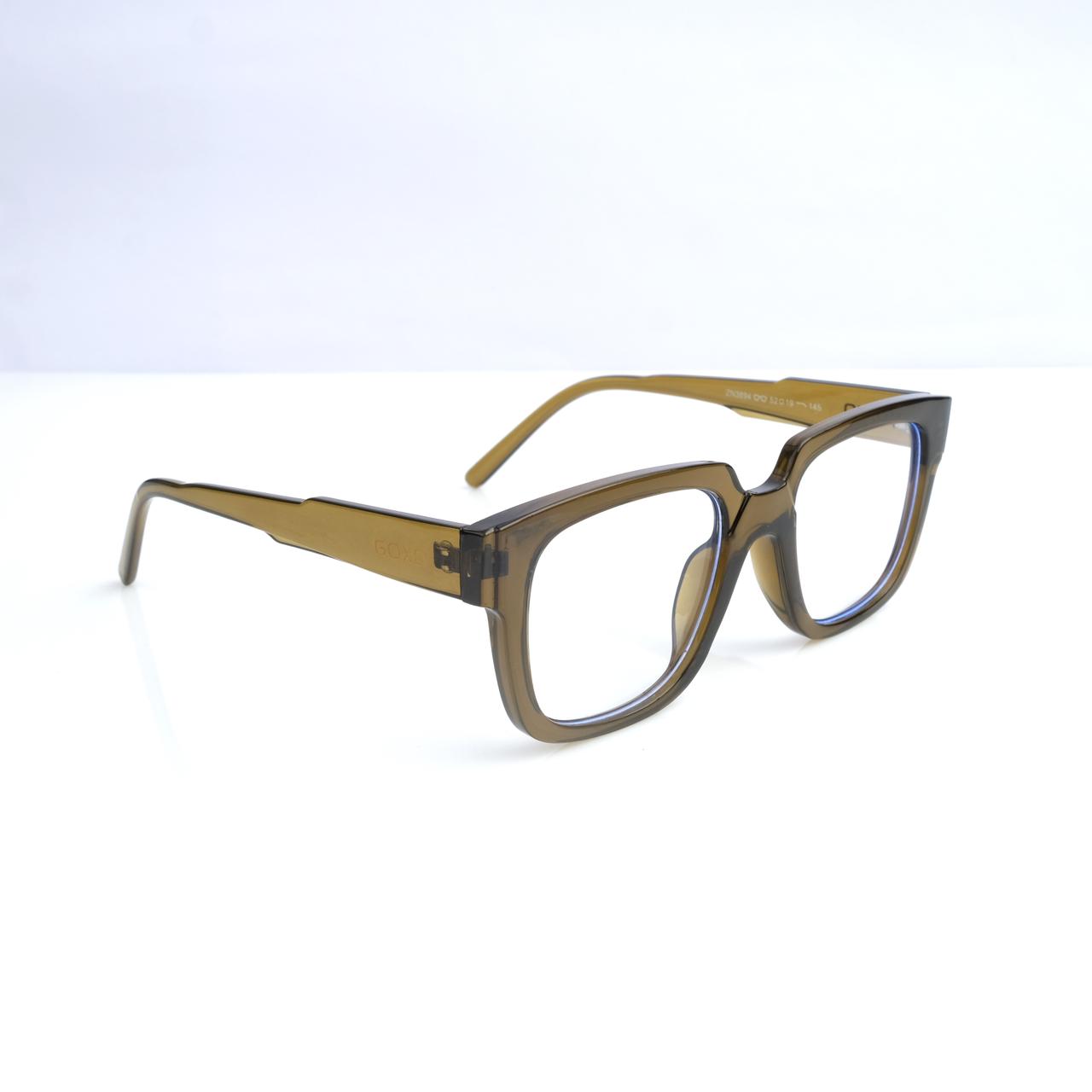 Square olive frame 656