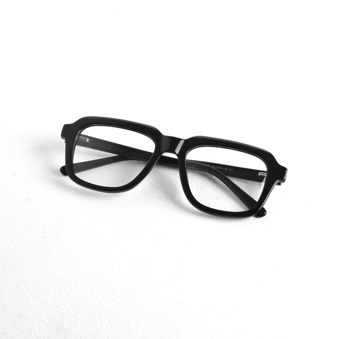 Acetate unisex premium black frames 712