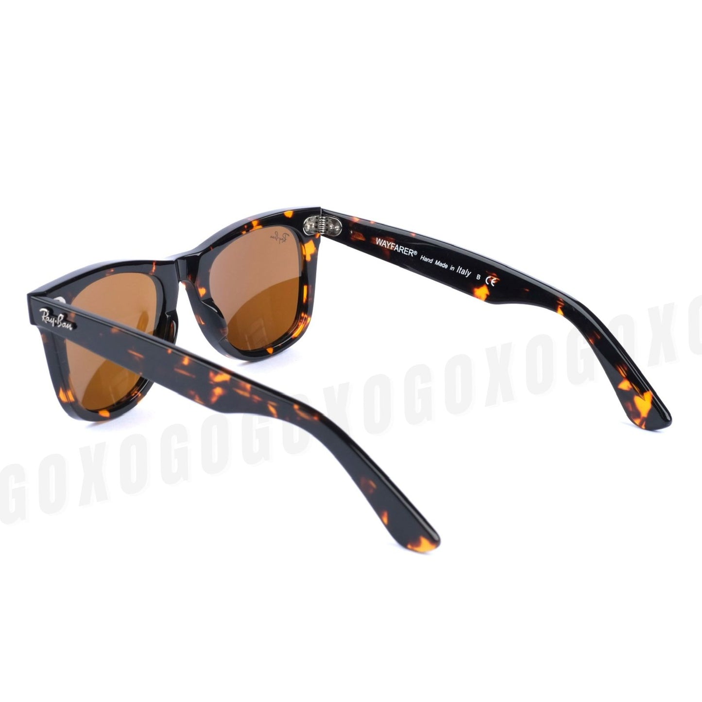 PREMIUM RAYBAN WAYFARER BROWN-LEOPARD