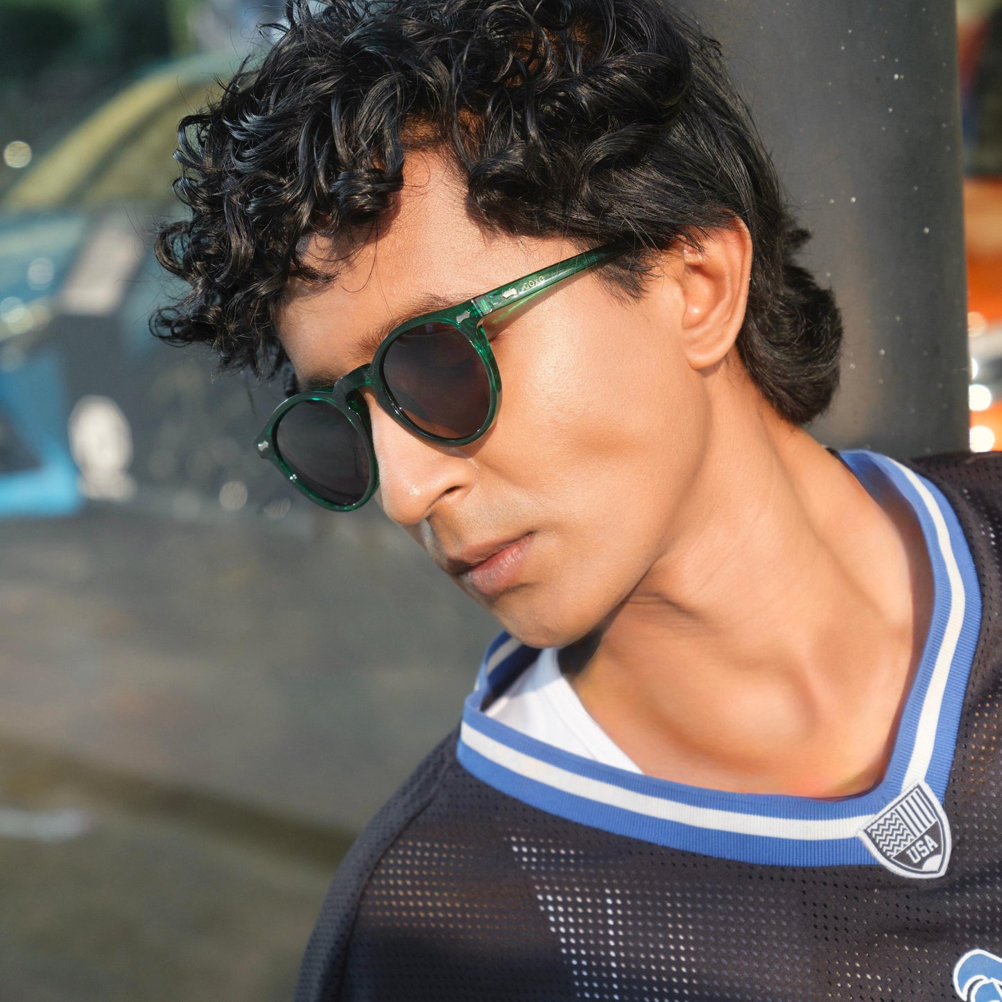 Vibrant green polarized 454