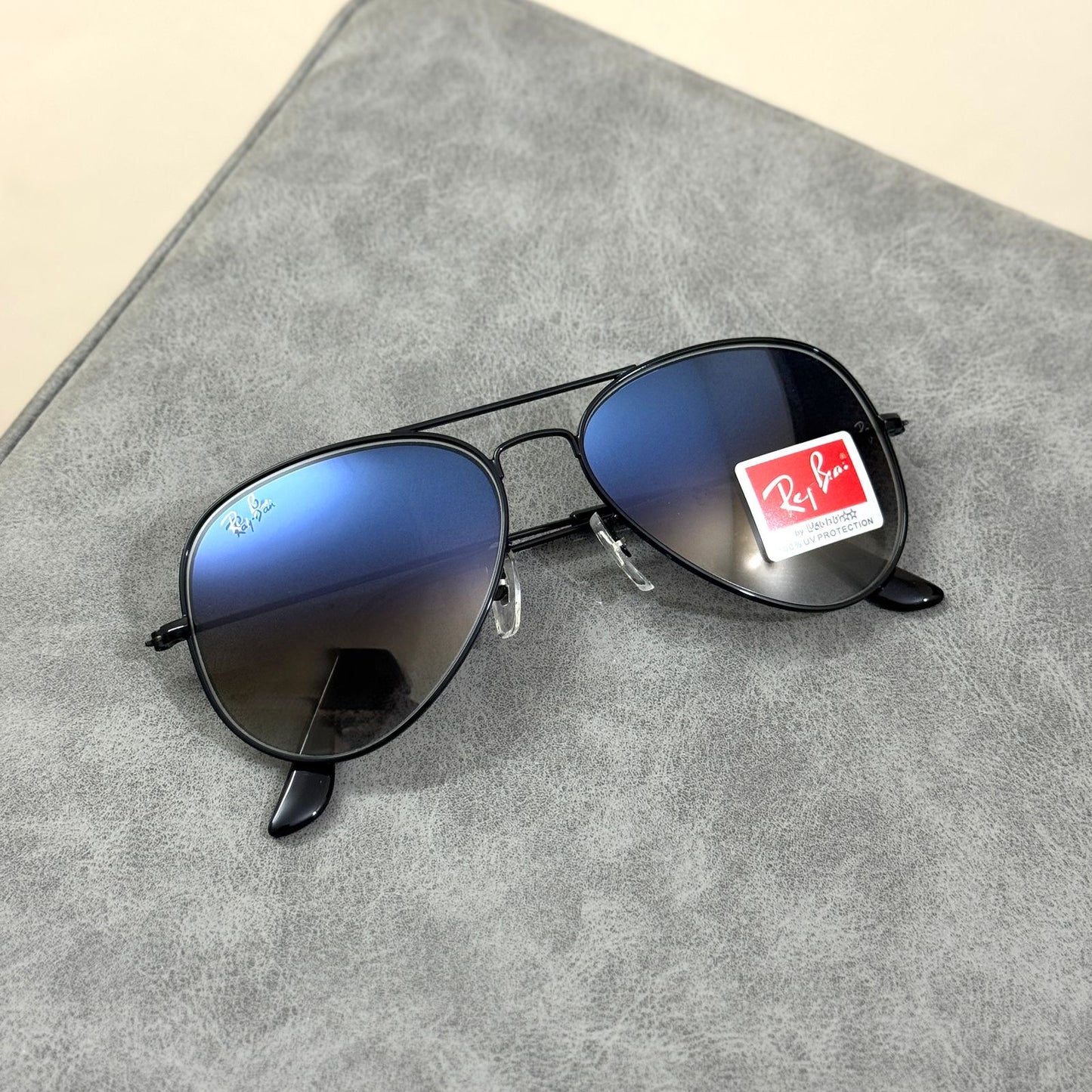 Glass lens blue shade Large 614