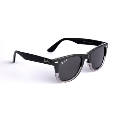 Branded  dual black Wayfarer sunglass 662