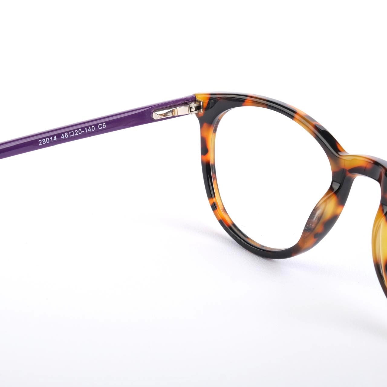 Ladies Round Leopard Frames 194