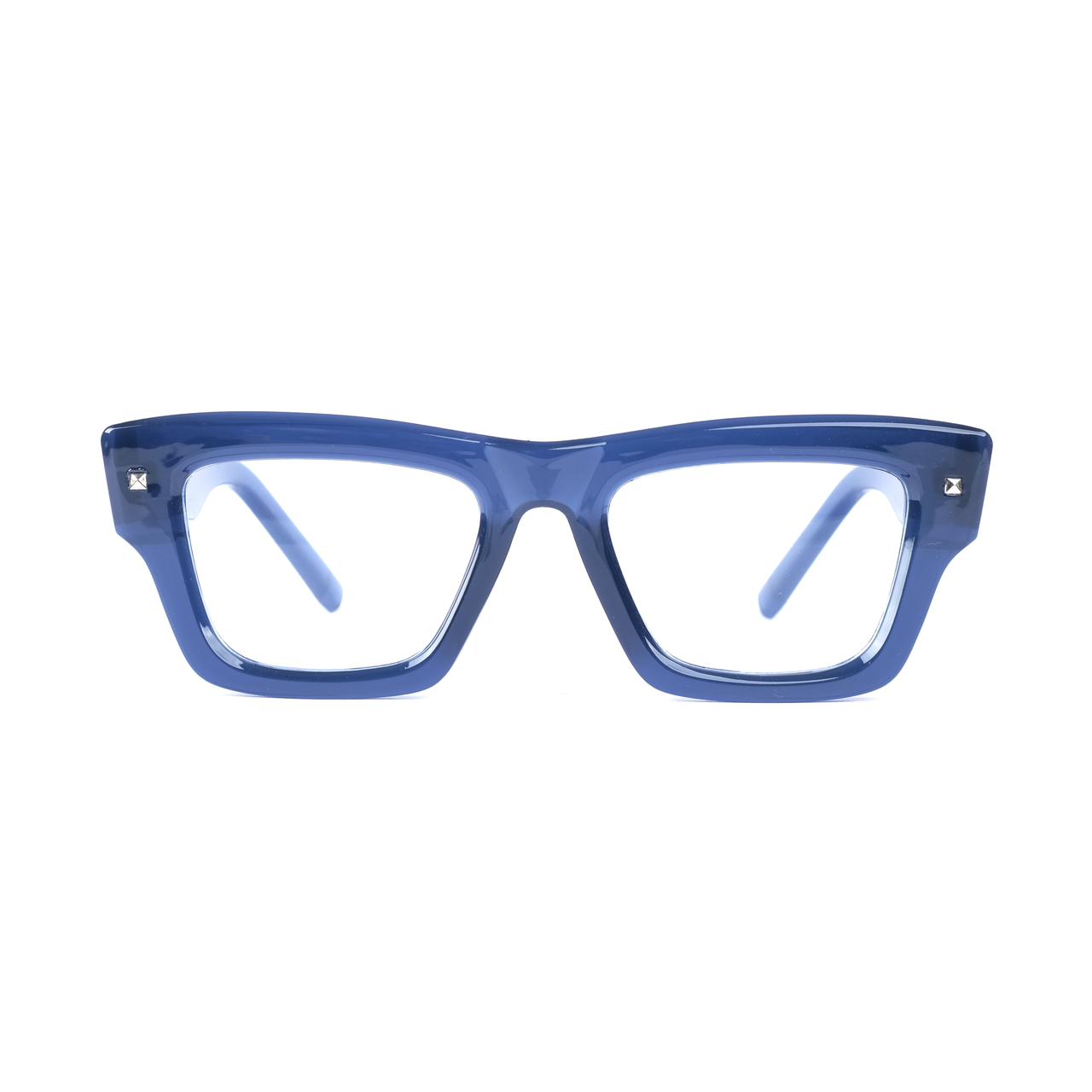 Wide Vintage Blue Frames 124