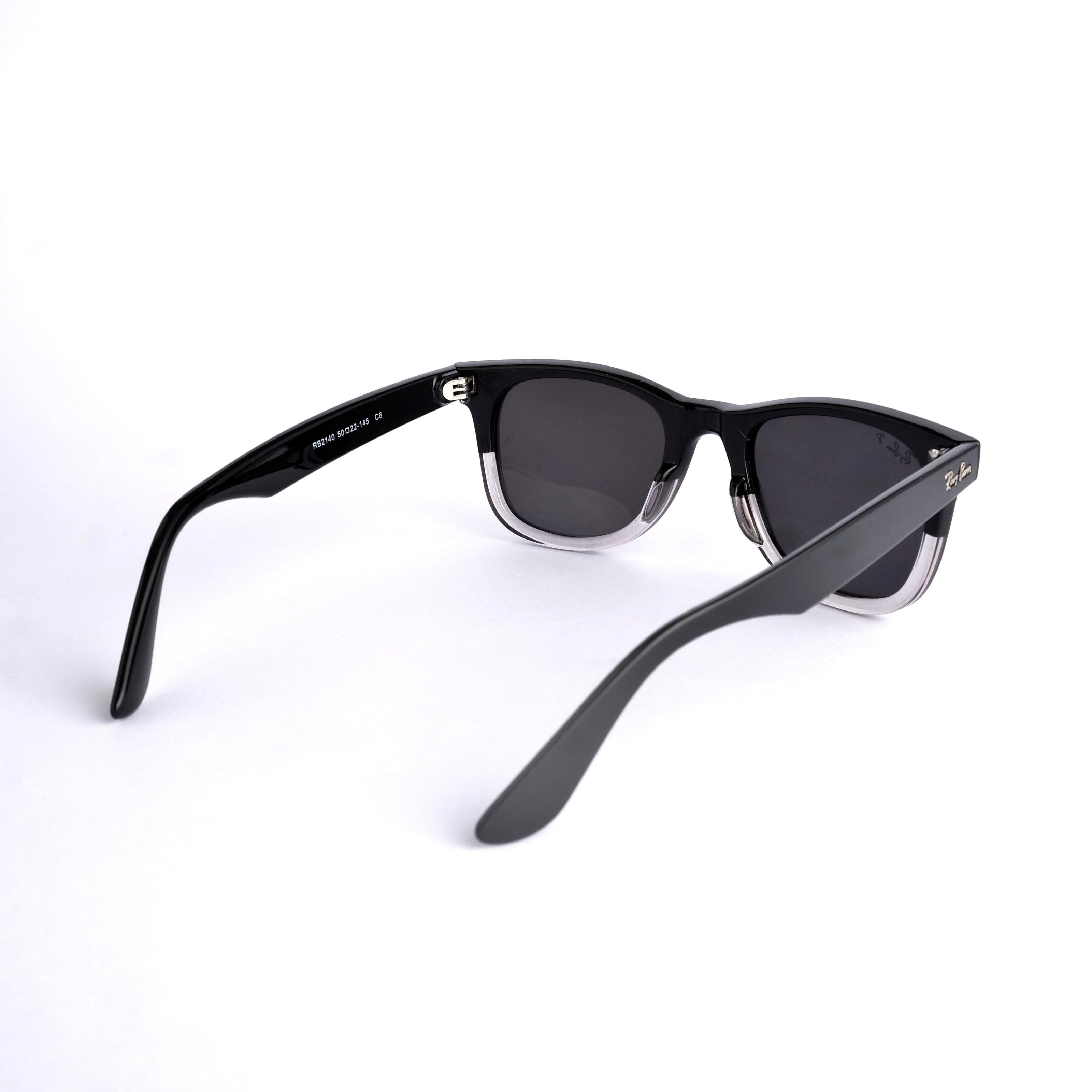 Branded  dual black Wayfarer sunglass 662