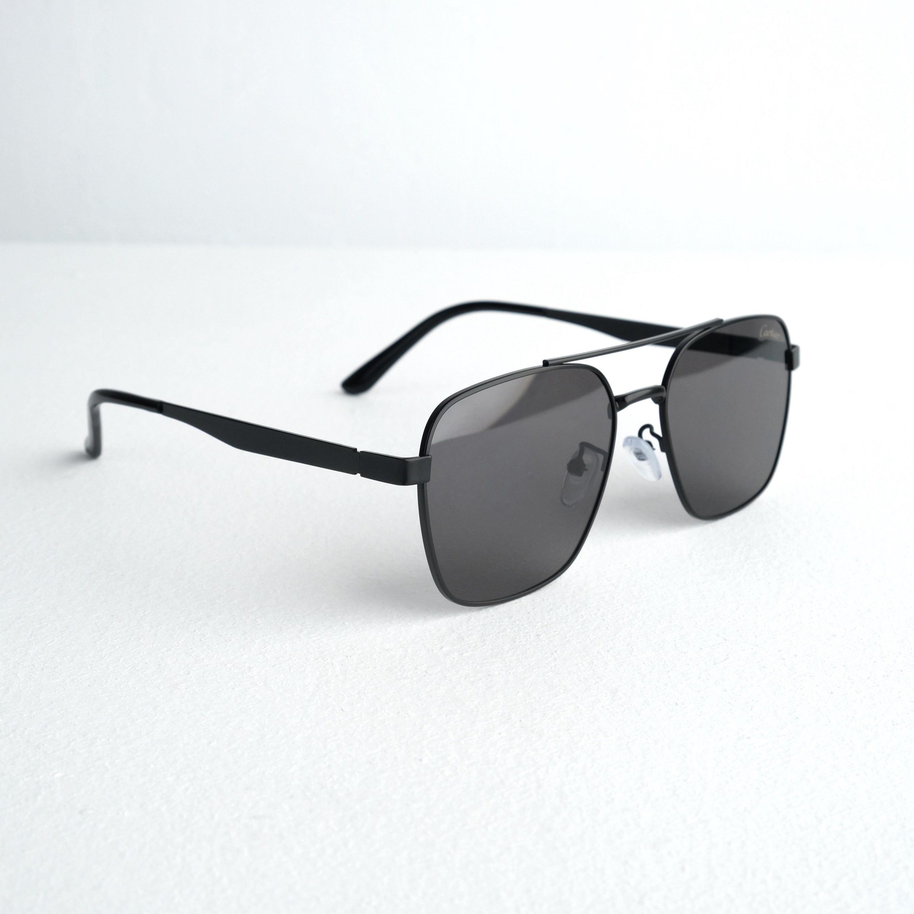 Metal black sunglasses c35