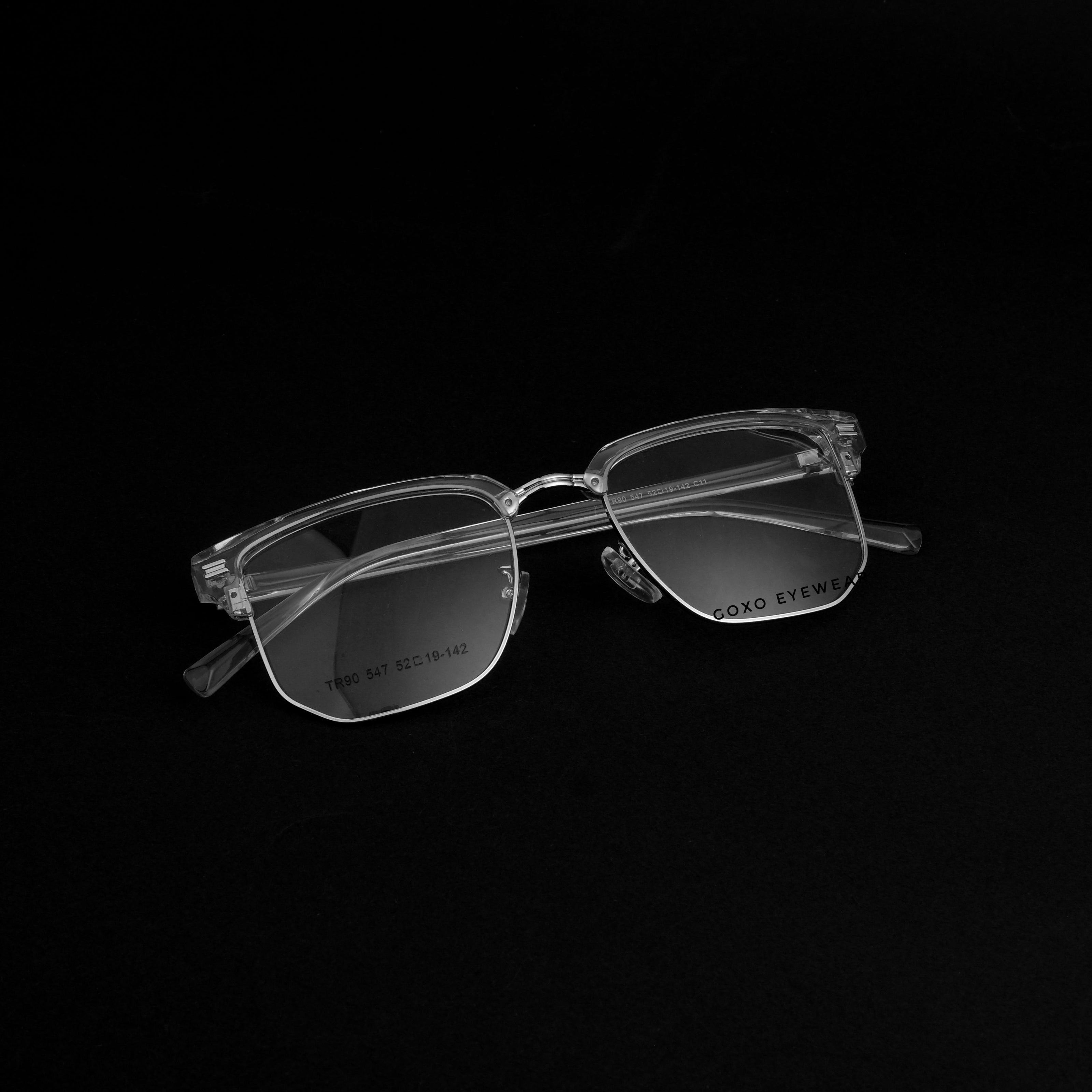 Clubmaster transparent