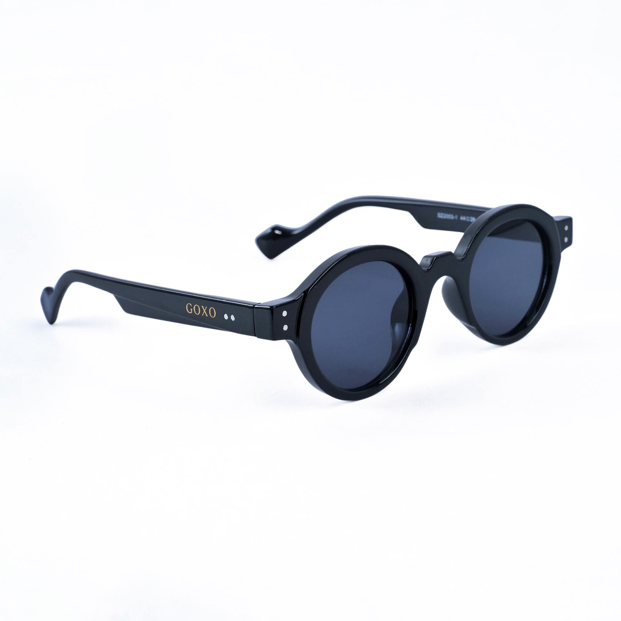 Round black Sunglasses 297