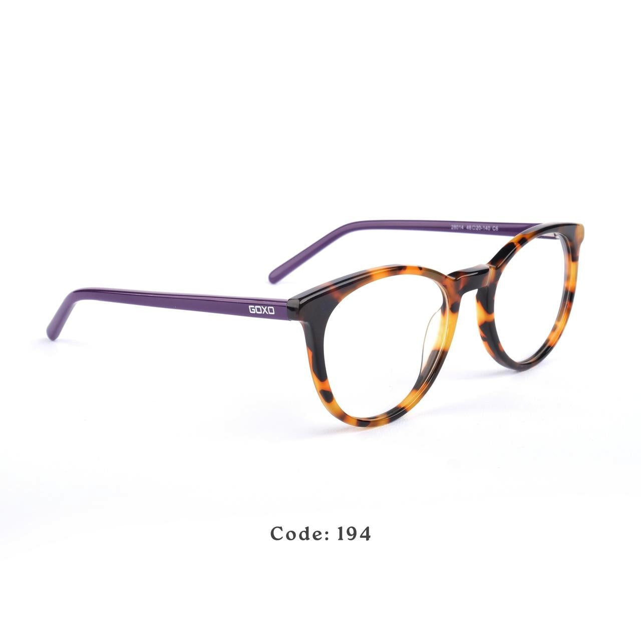 Ladies Round Leopard Frames 194