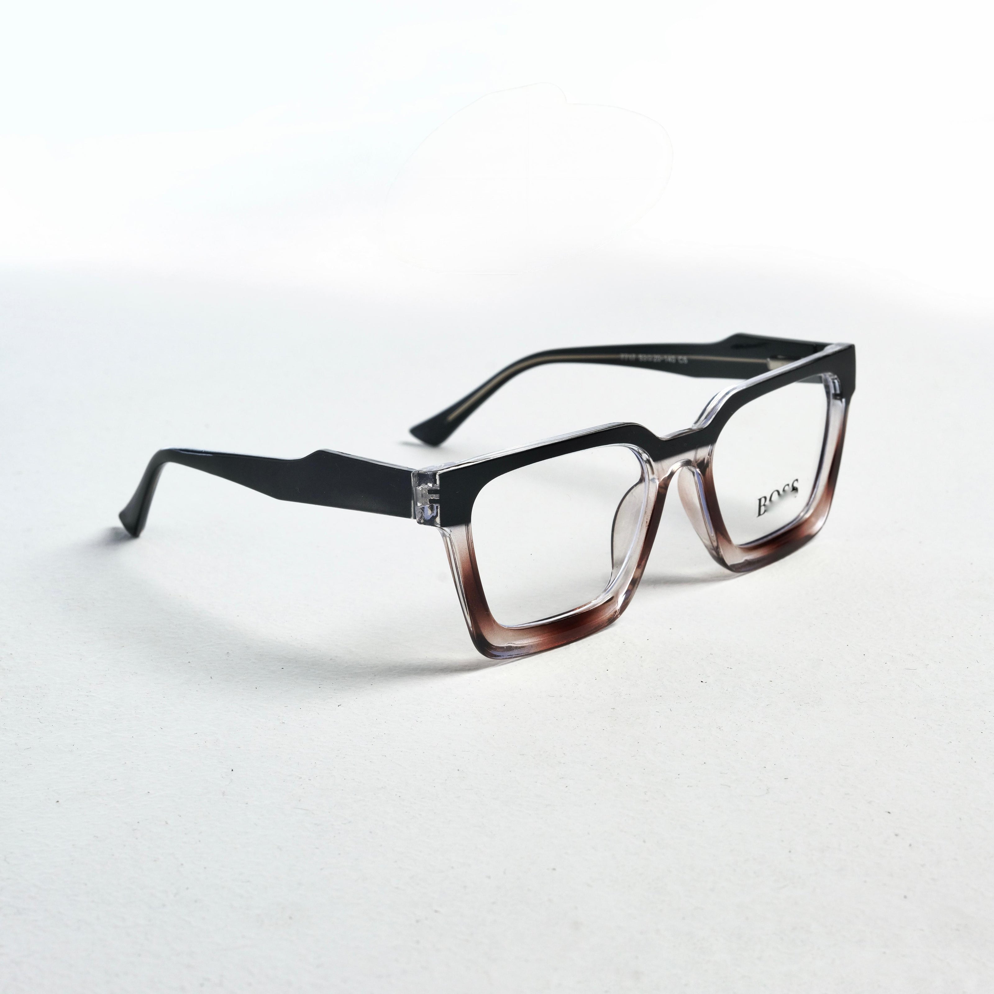 Square frames black-leo 677