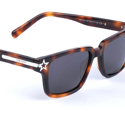 Acetate Tom Ford Leopard-Polarized