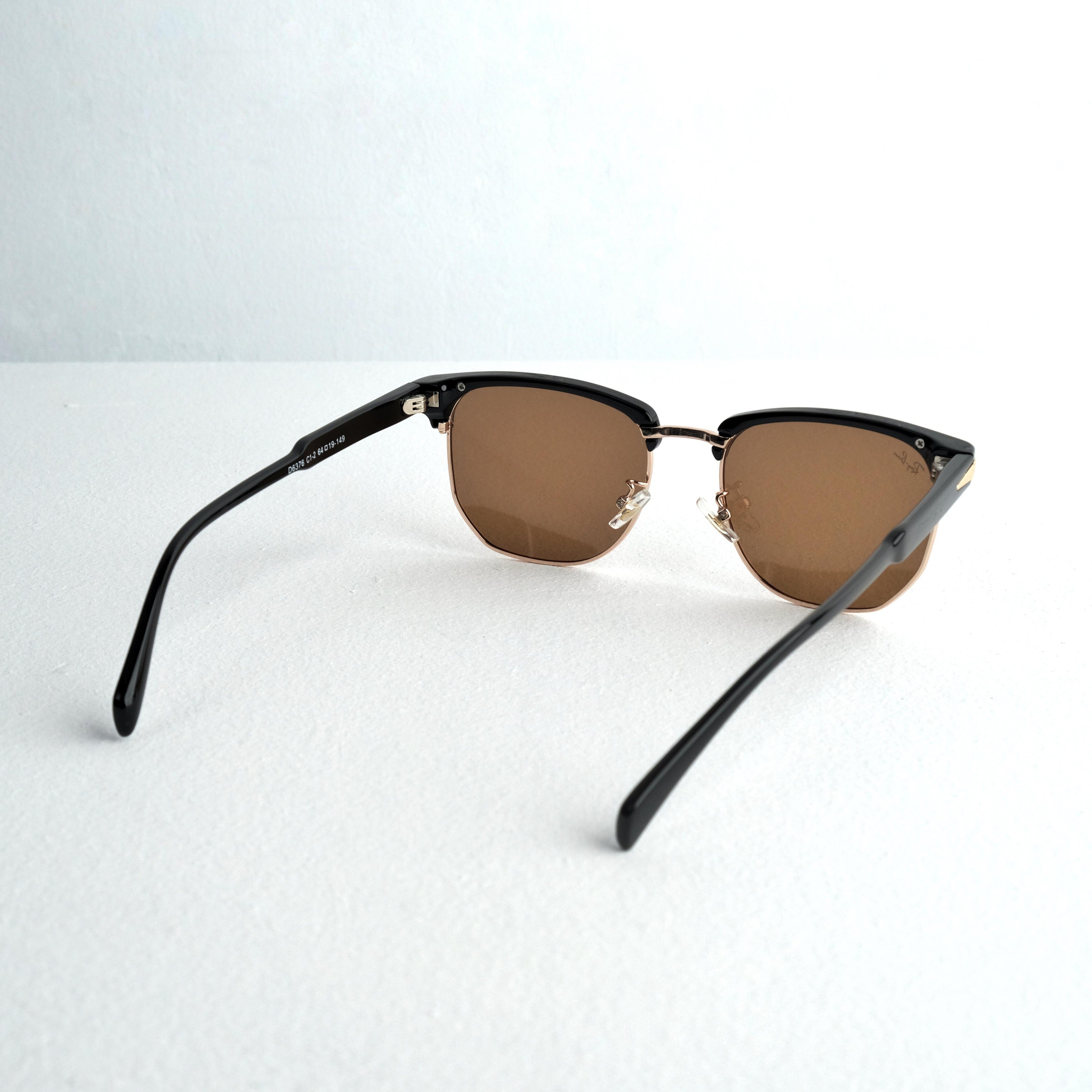 Polarized Brown Clubmaster Large 429