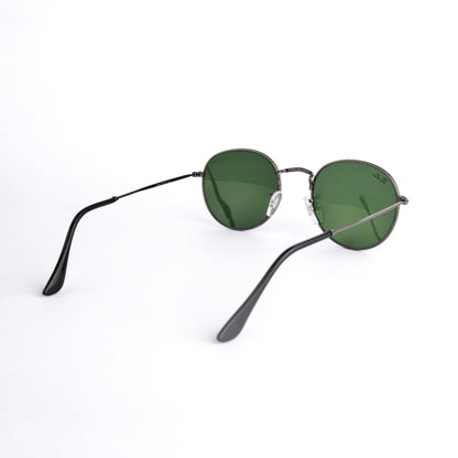 Glass lens round sun 312