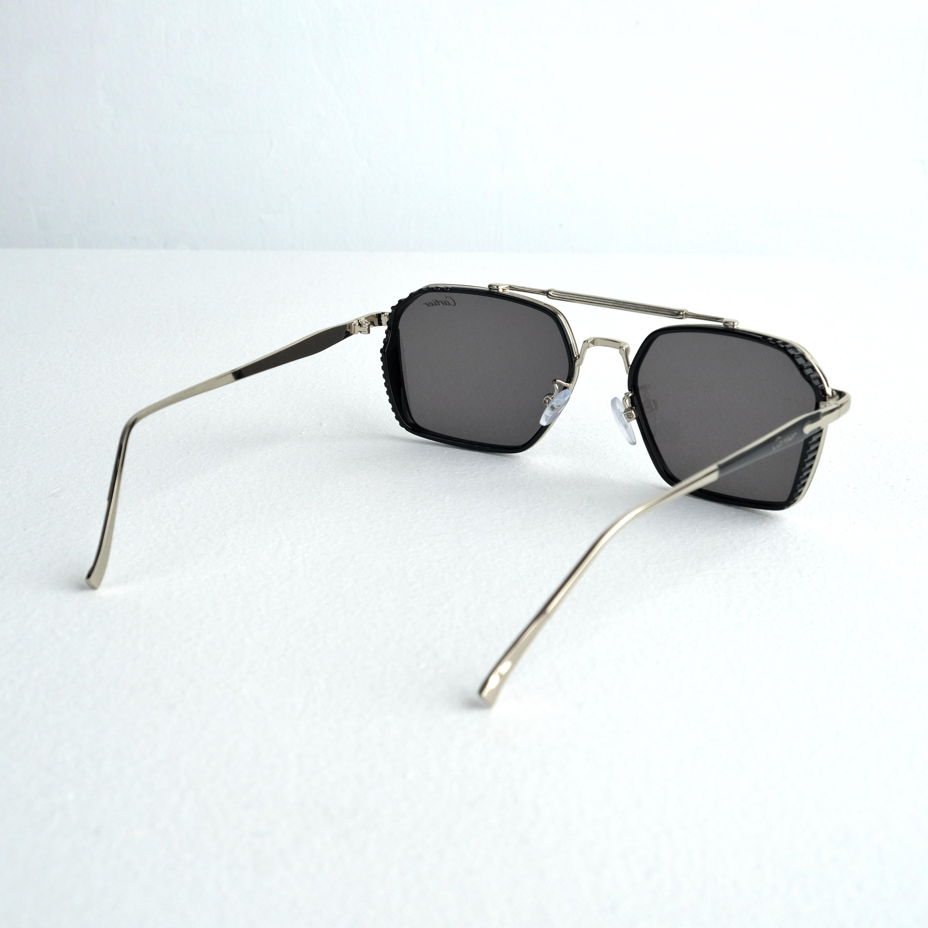 Branded metal silver c38