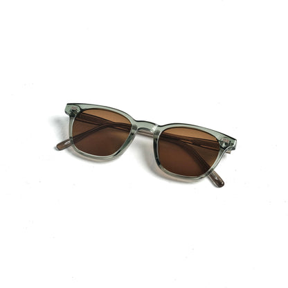 Regent wayfarer translucent green 639