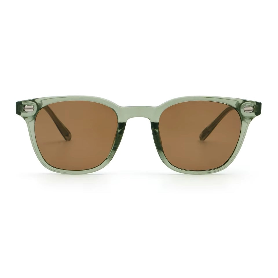 Regent wayfarer translucent green 639