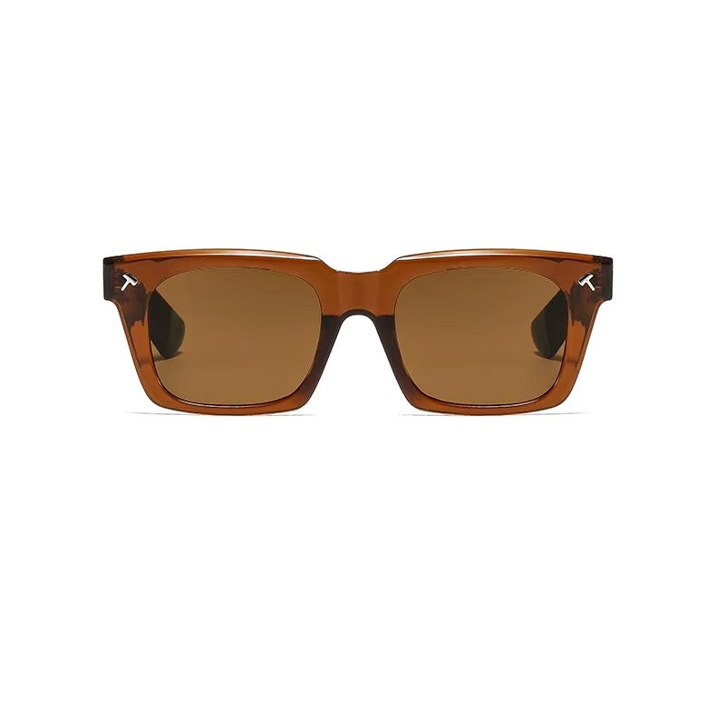 Mens retro shades tea-green 686