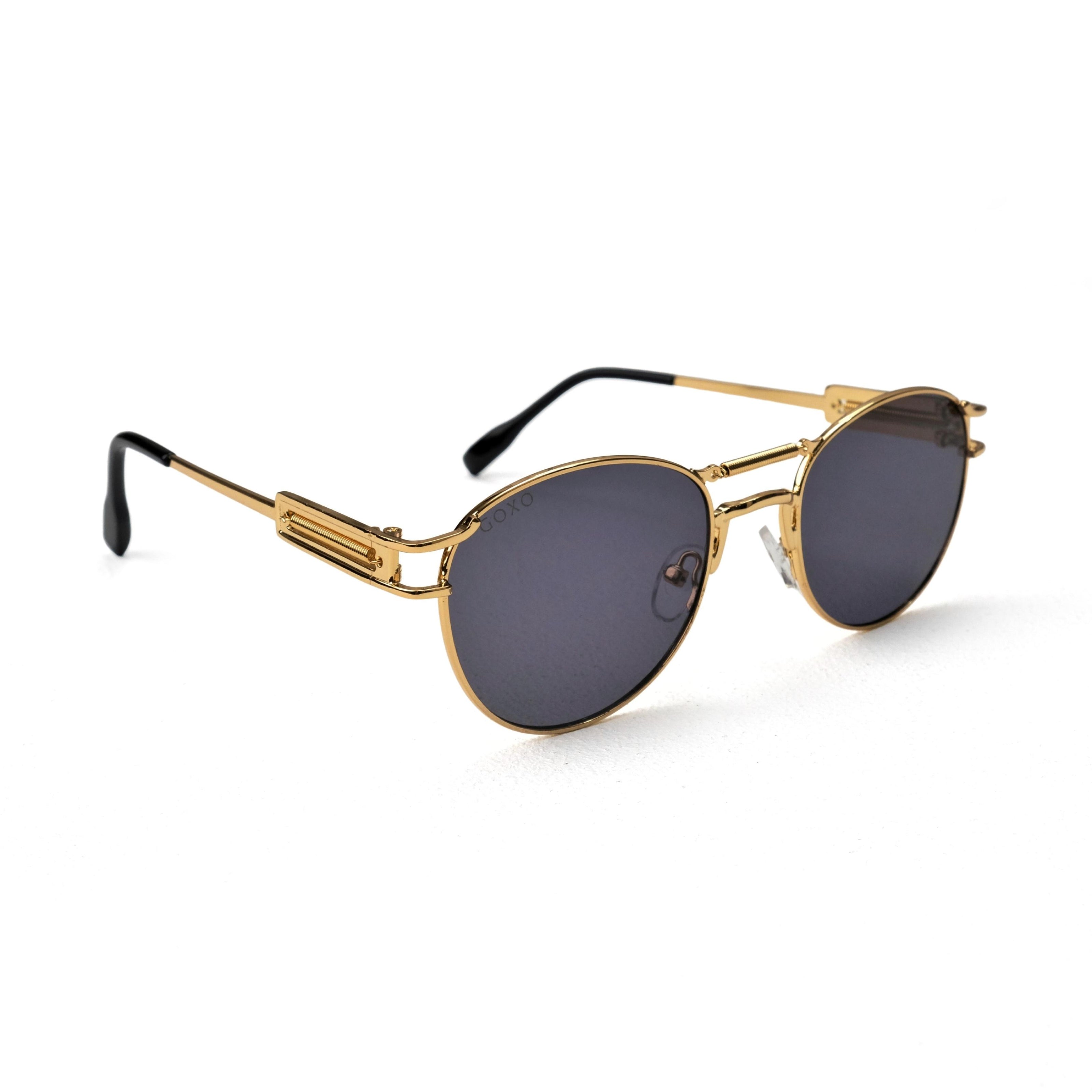 Golden-Black Metal Oval 280