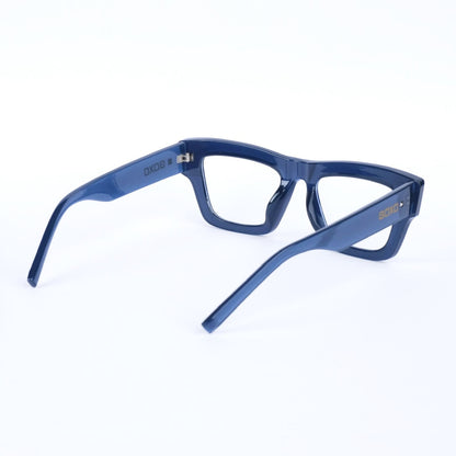 Wide Vintage Blue Frames 124