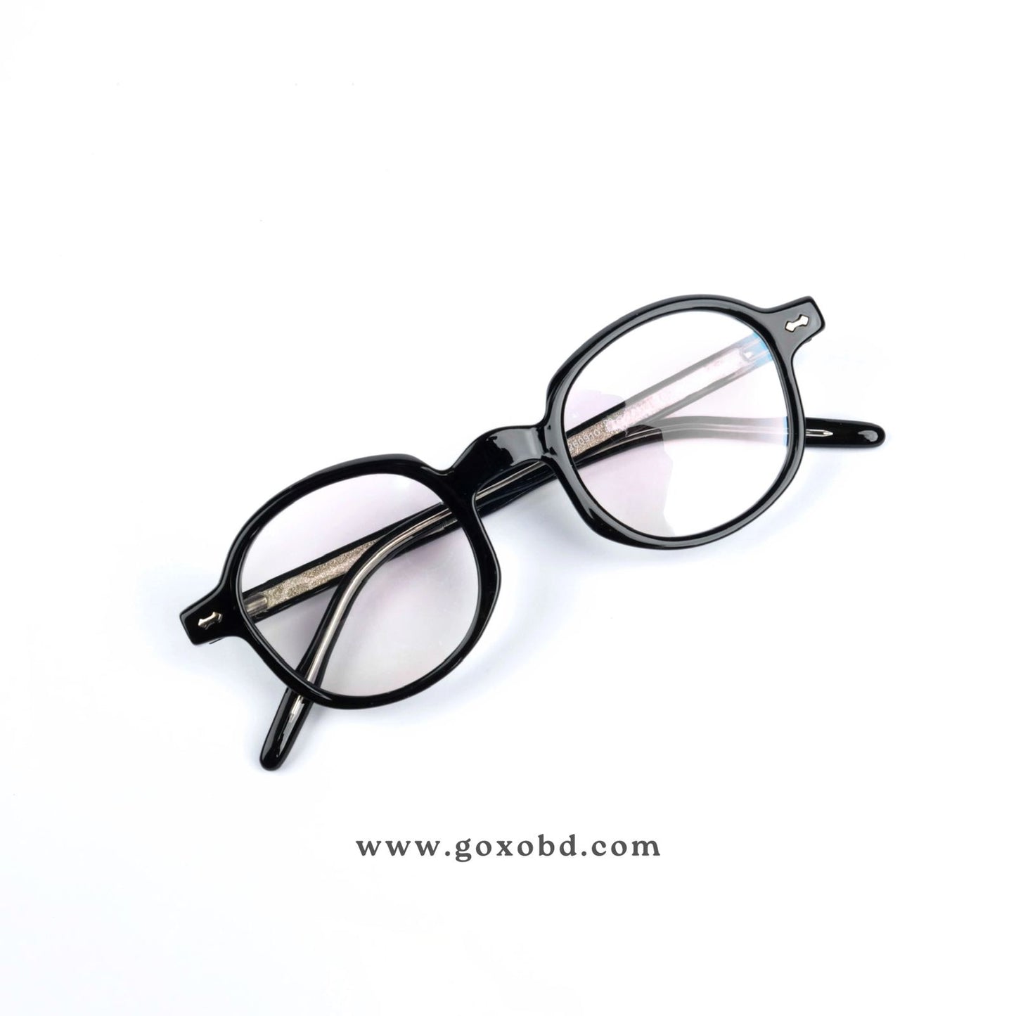 Eyeglasses-Glossy Black-B40