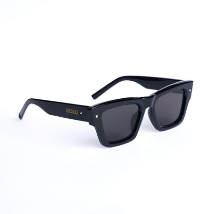 Wide Vintage Black Sunglasses 126