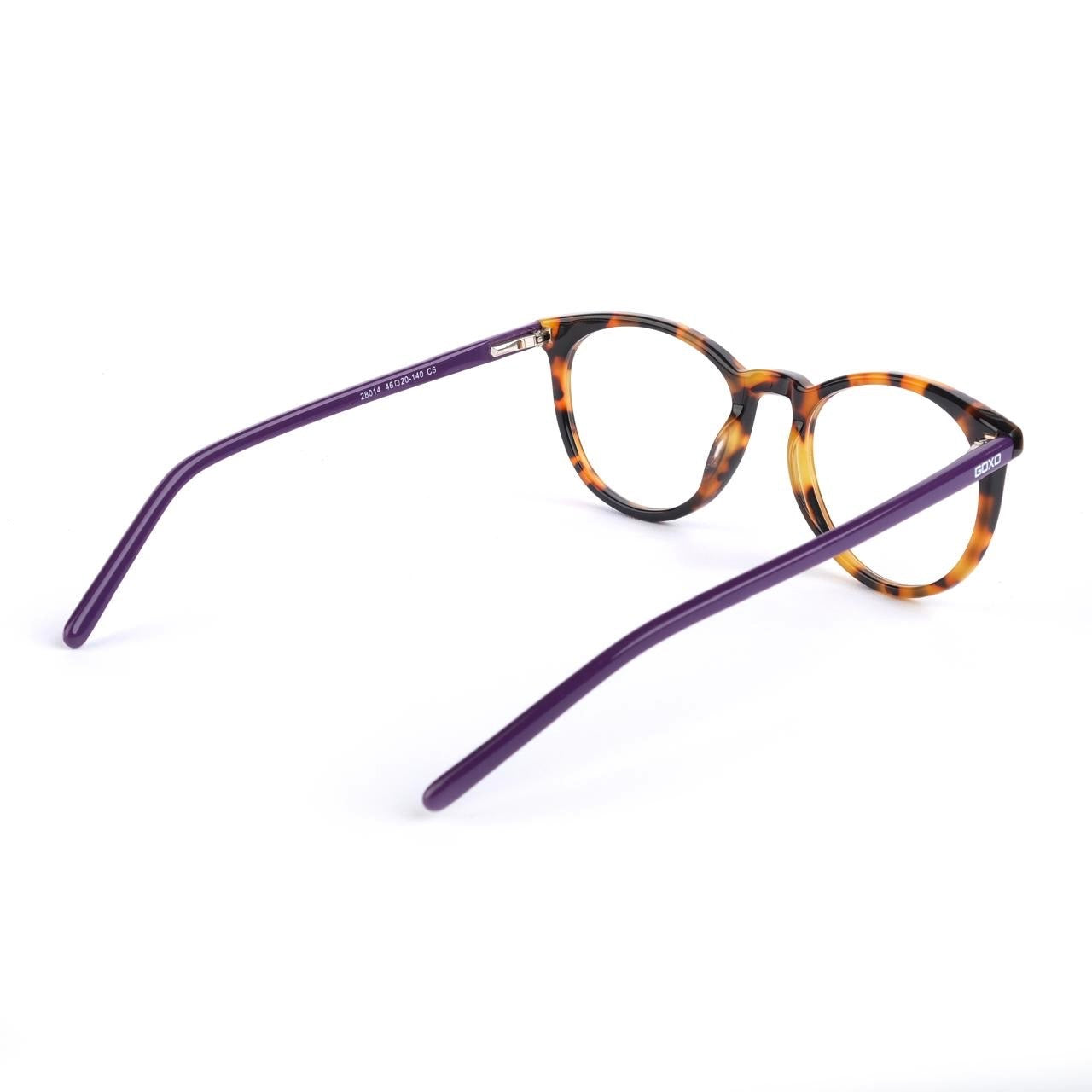 Ladies Round Leopard Frames 194