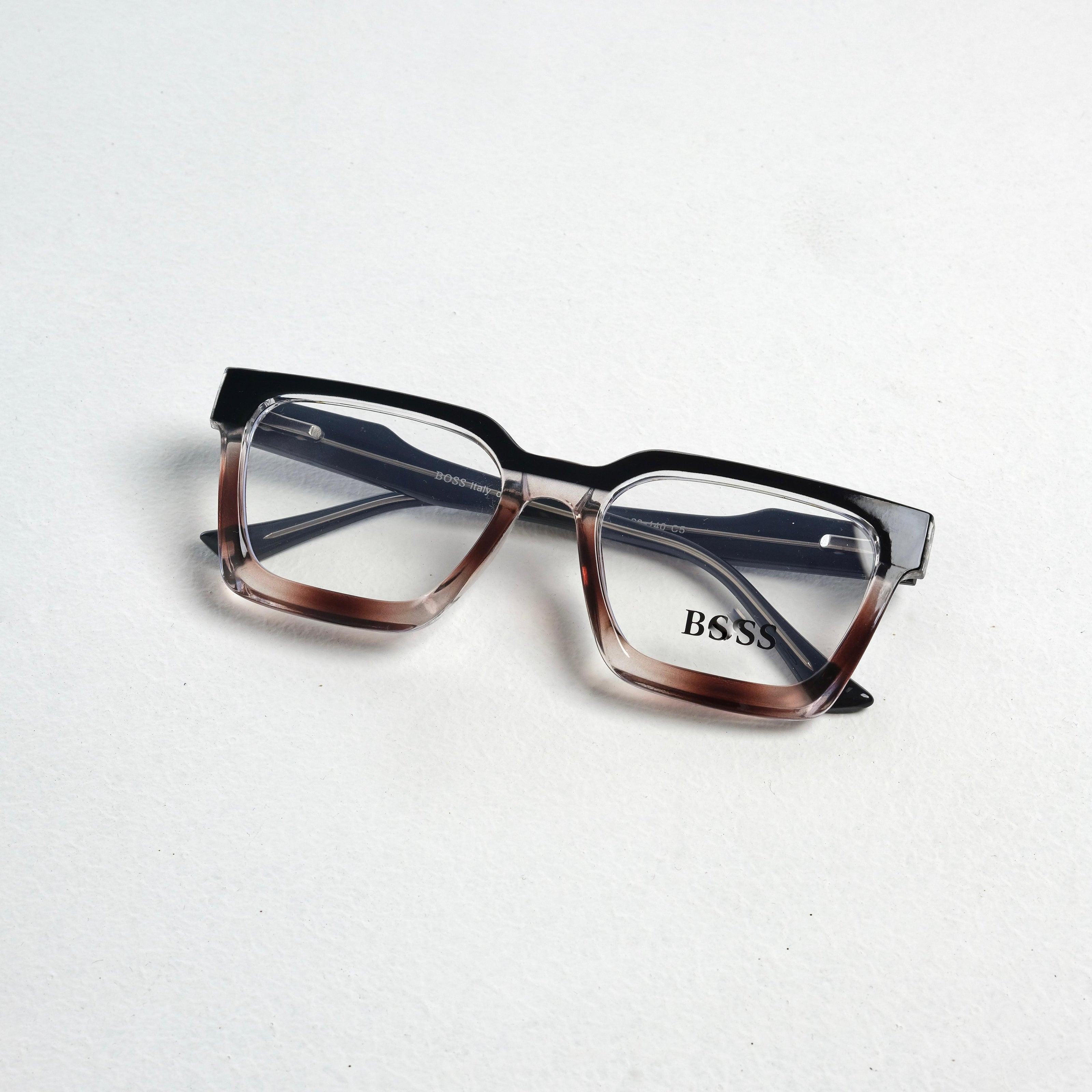 Square frames black-leo 677
