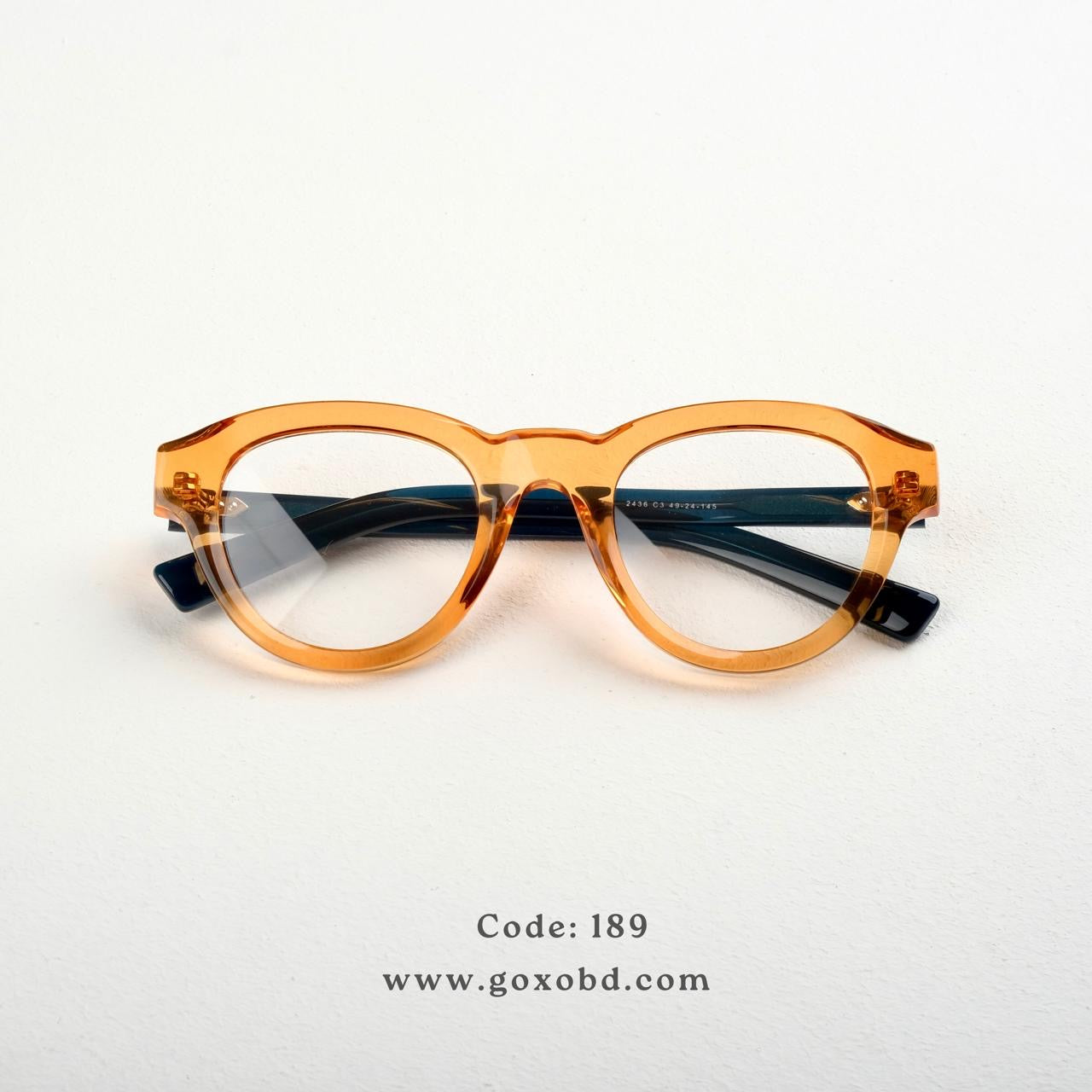 Acetate Premium orange frames 189