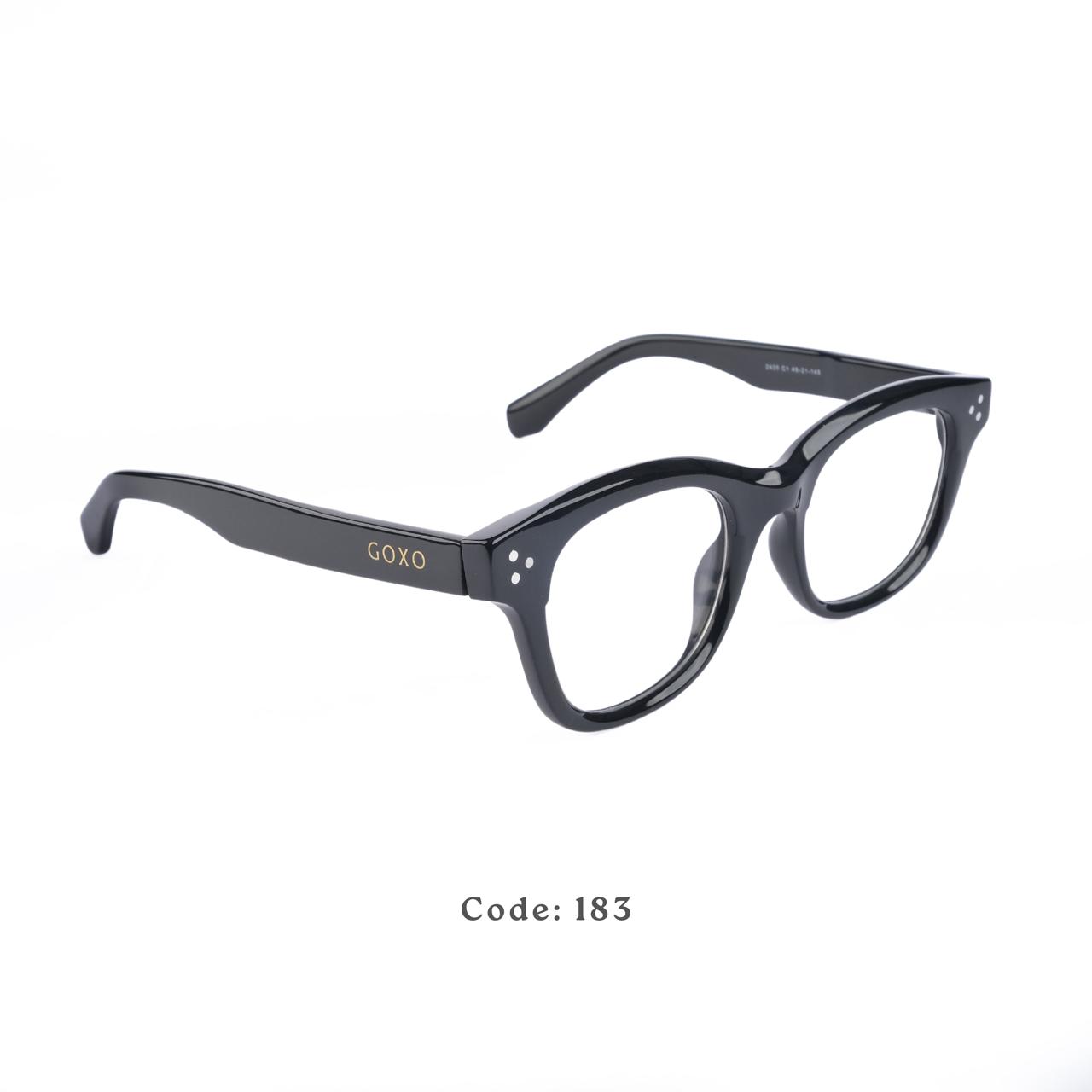 Acetate Premium Frames Black 183