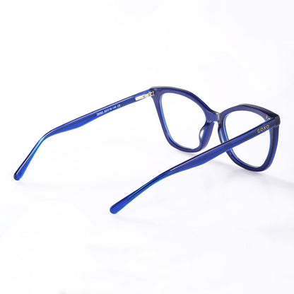 Cat eye blue frames 274