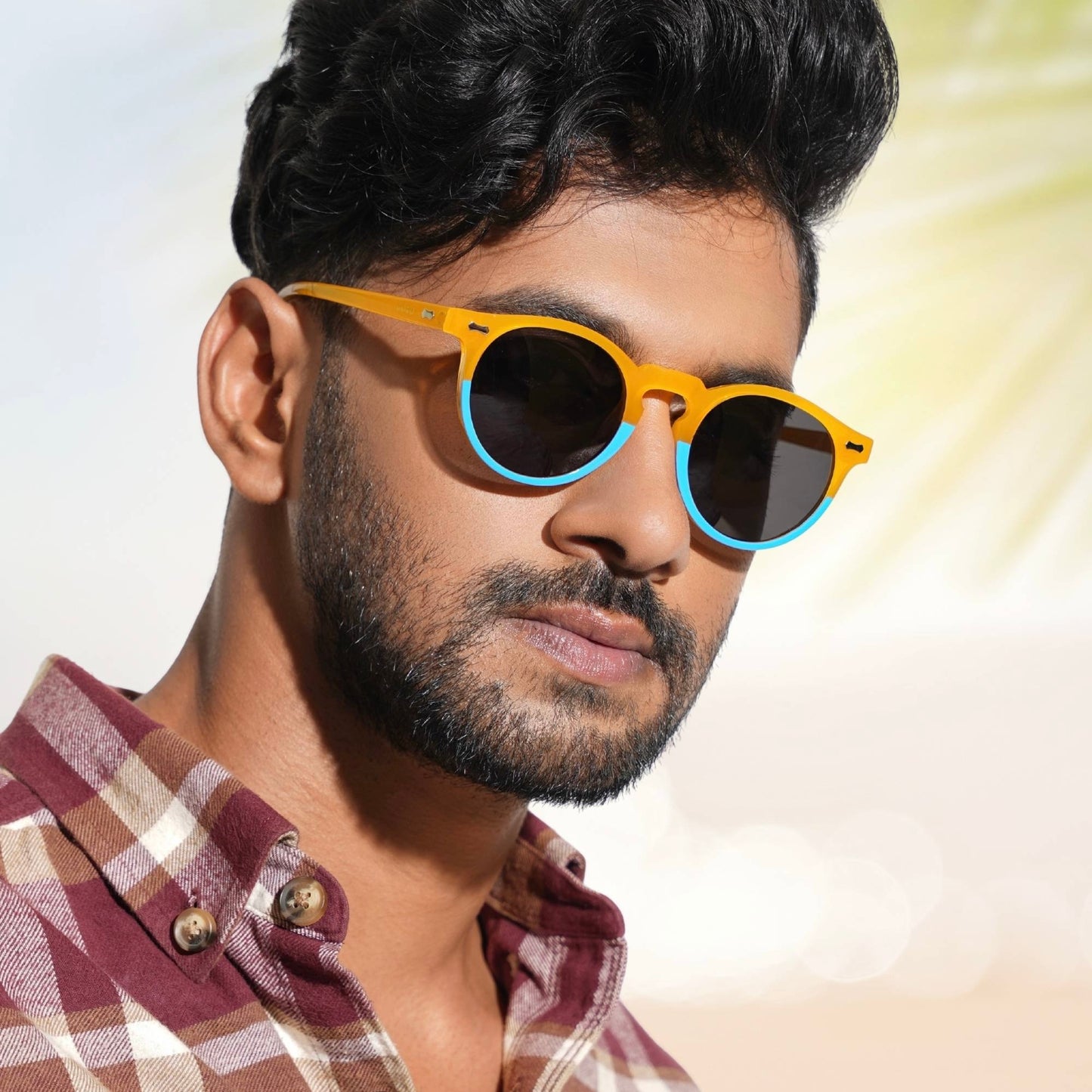 Orange-blue polarized 460