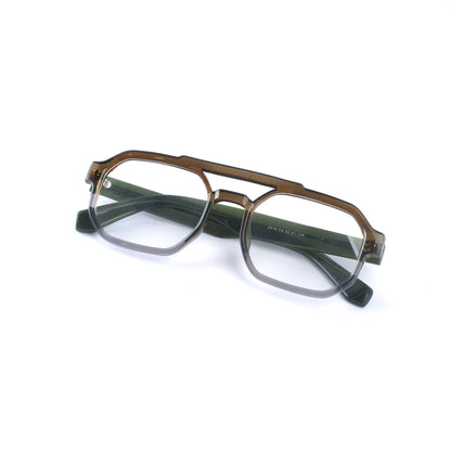 Acetate double bridge frames 336