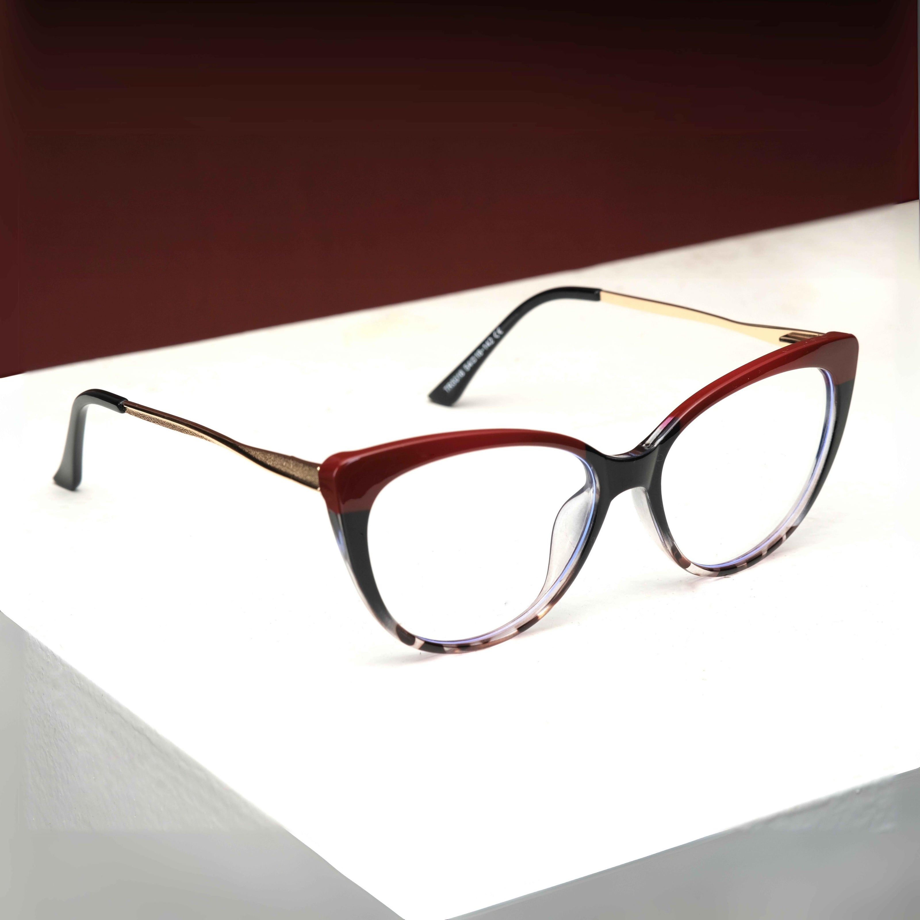 Ladies Blue Cateye frame 112