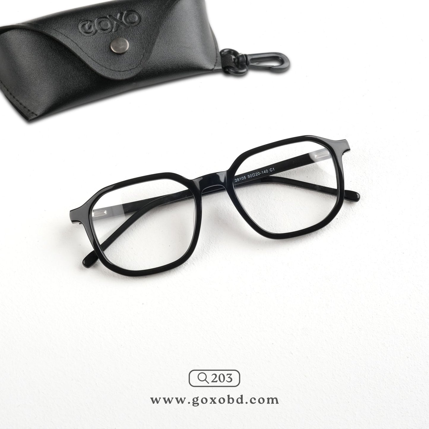 Acetate Premium Frames Black 203