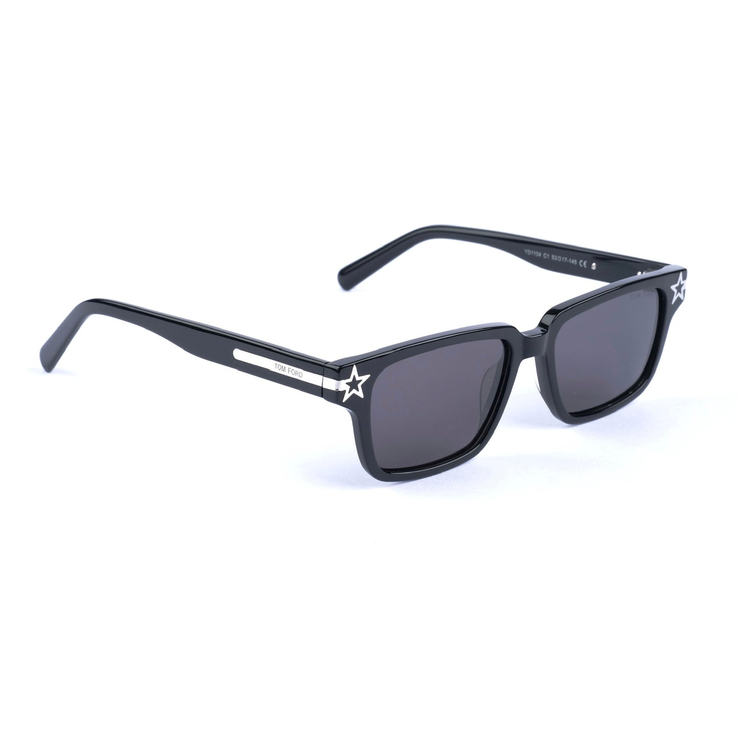 Acetate Tom Ford Black-Polarized