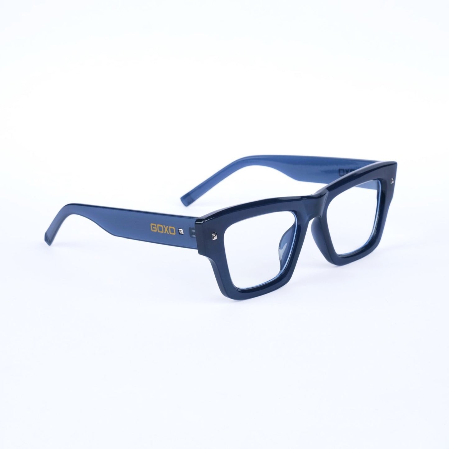 Wide Vintage Blue Frames 124