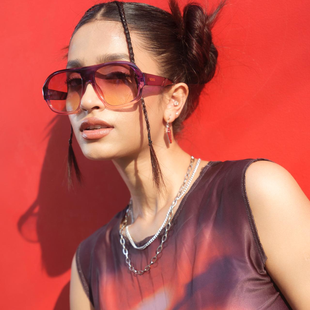 Oversized pink-purple 588