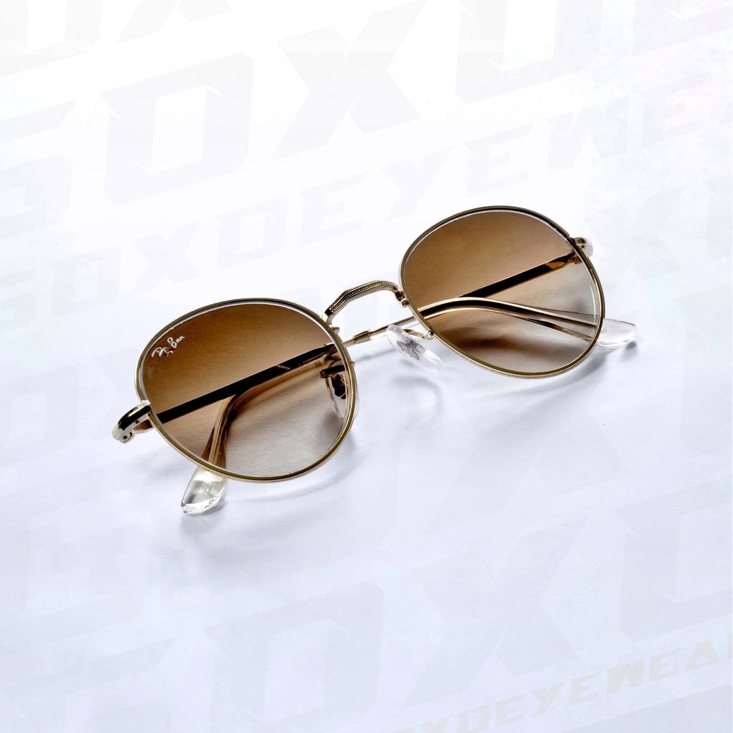 Glass lens round sunglass 310
