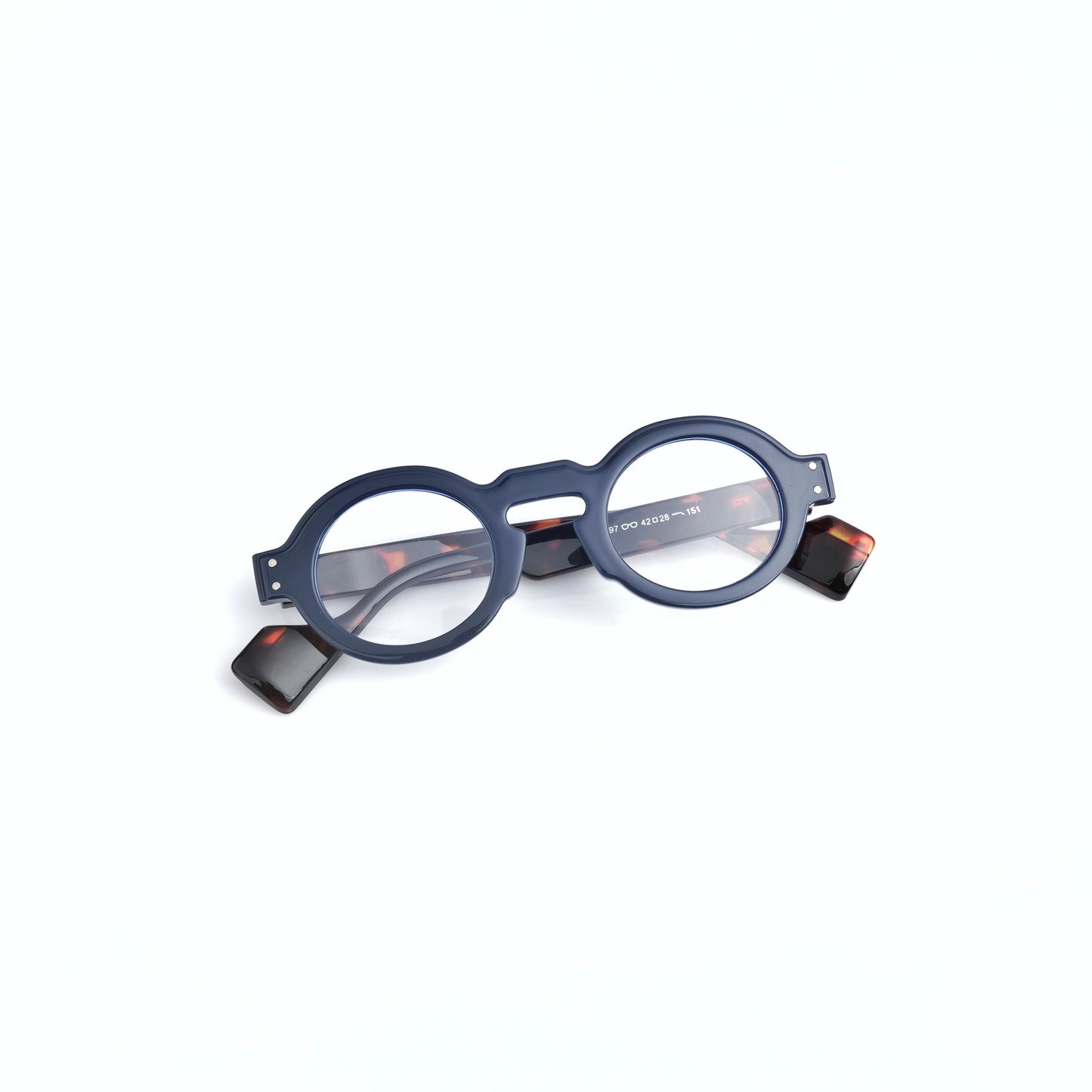 Round frames blue 683