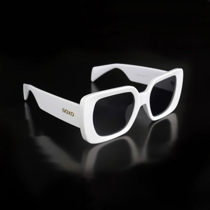 Oversized square white 653