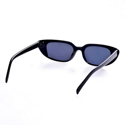 Cat Eye Narrow Black 218