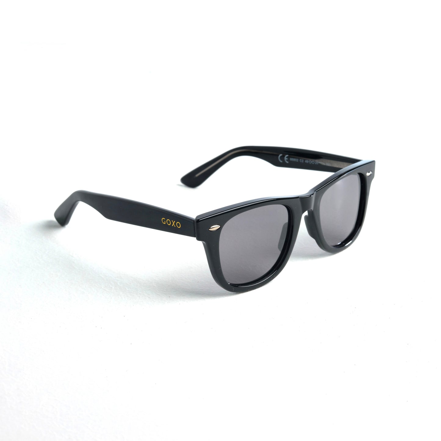 764 Wayfarer black polarized